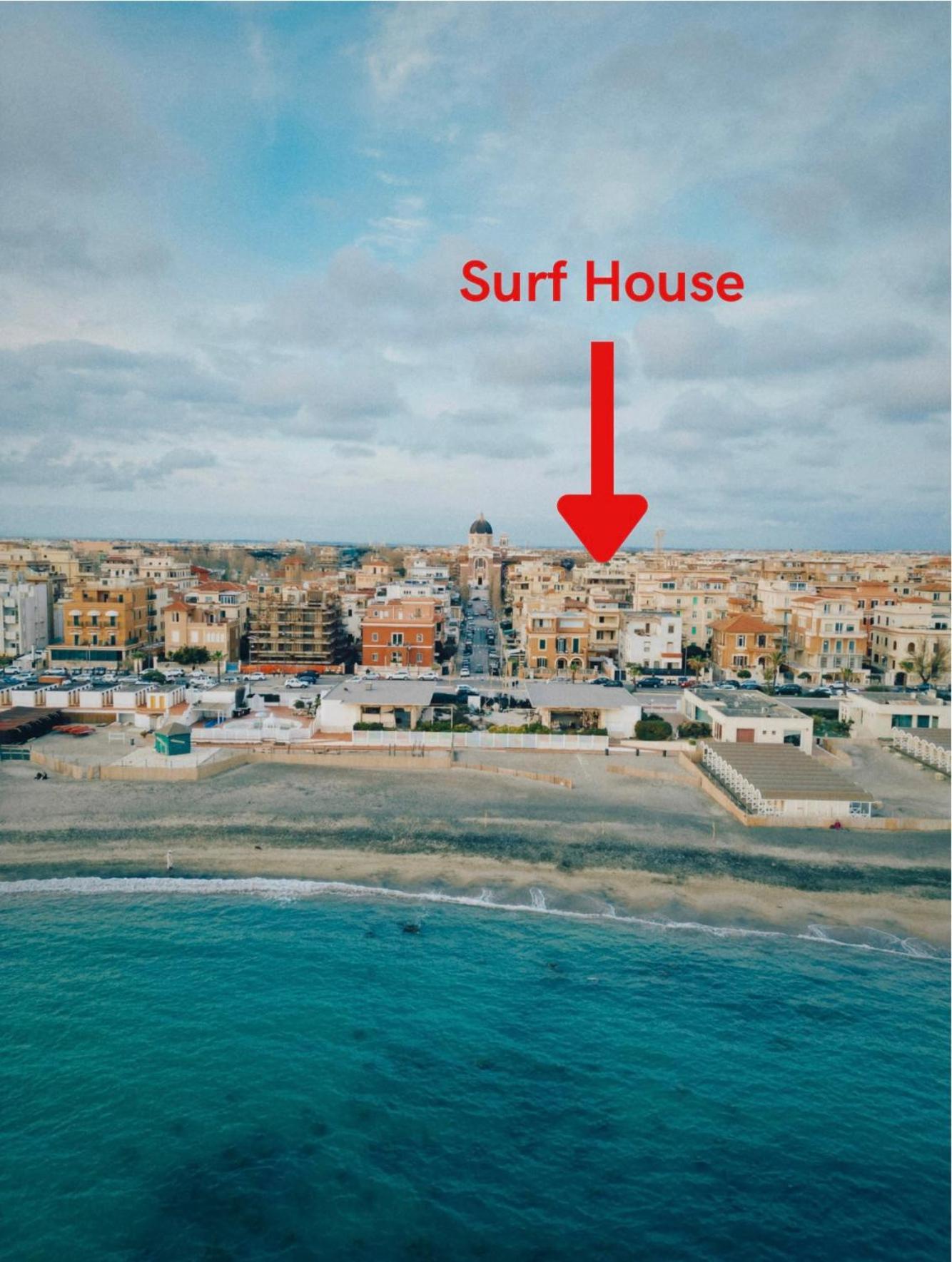 דירות לידו די אוסטיה Surf House מראה חיצוני תמונה